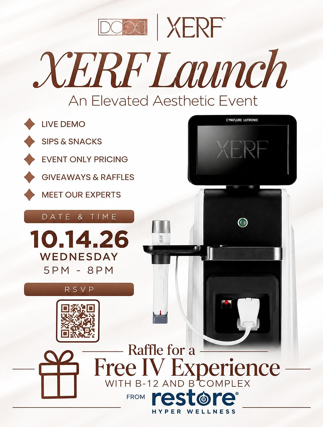XERF launch event details and highlights.